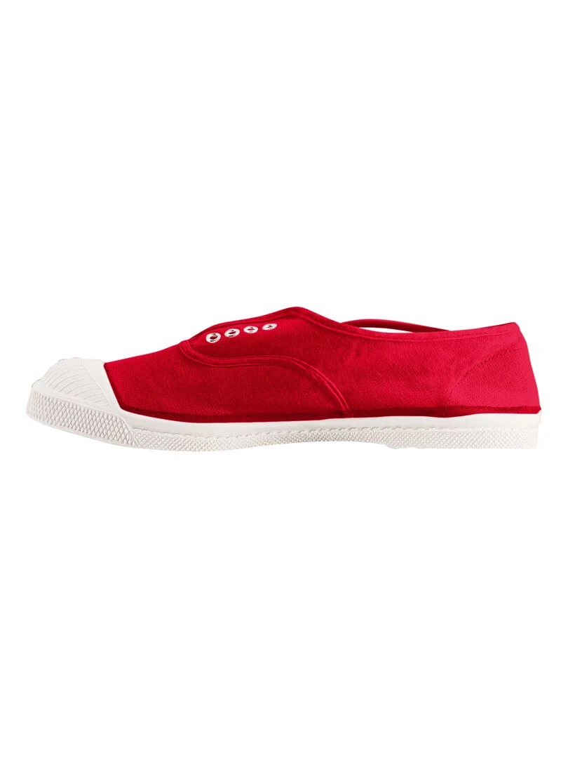 Tennis à Lacets Bensimon Elly Rouge