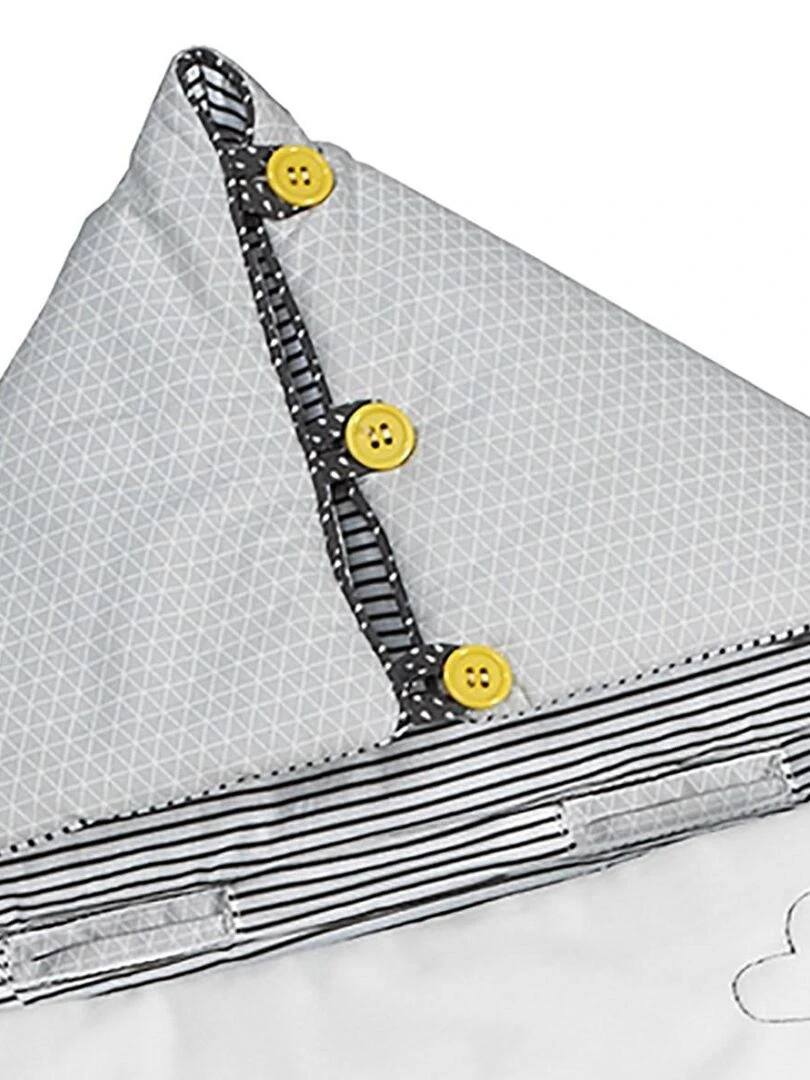 Nid d'ange Nomade bébé 0 3 mois en coton gris   SAUTHON   Gris