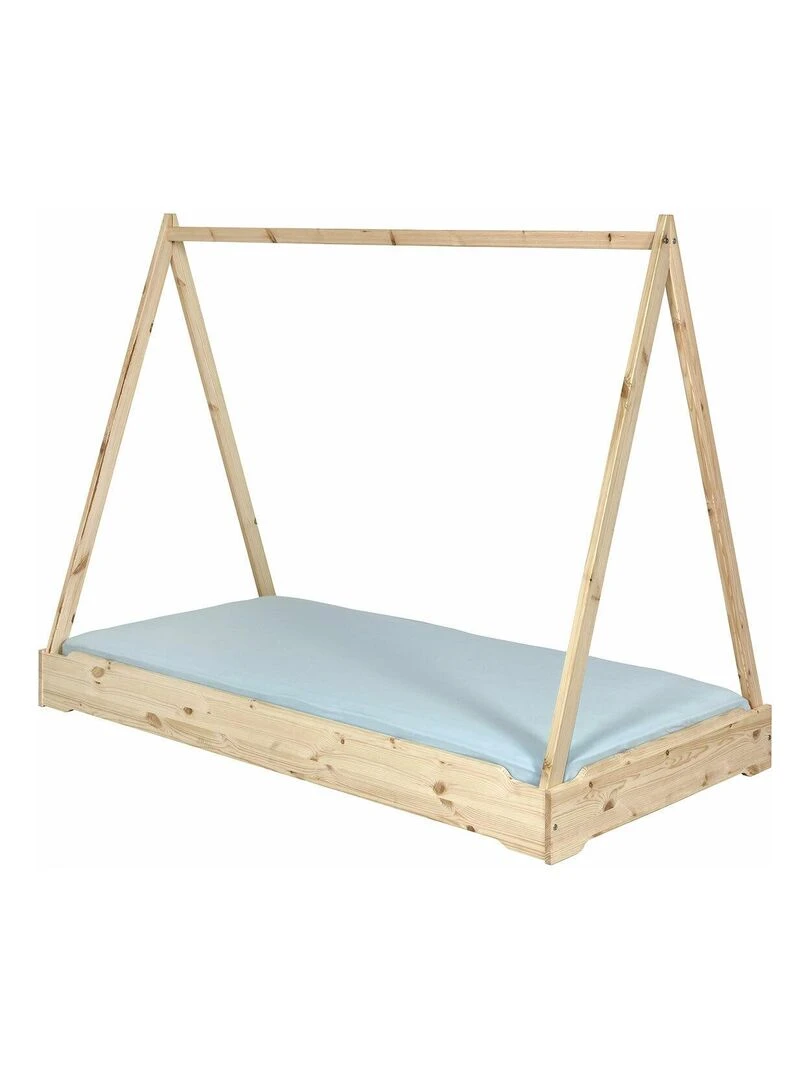 Lit empilable cabane Jelly AKITEN RETAIL Marron