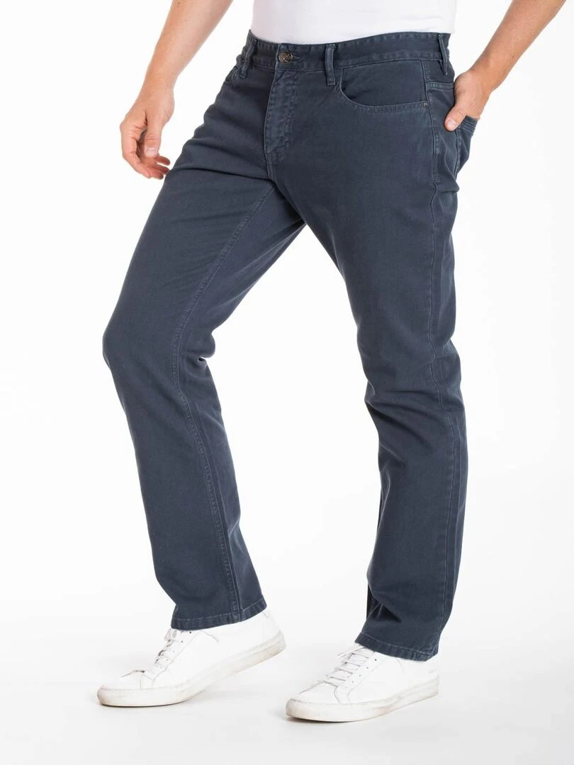 Jeans denim de couleur RL70 coupe confort coton couleur MALACHI 'Rica Lewis'   Bleu