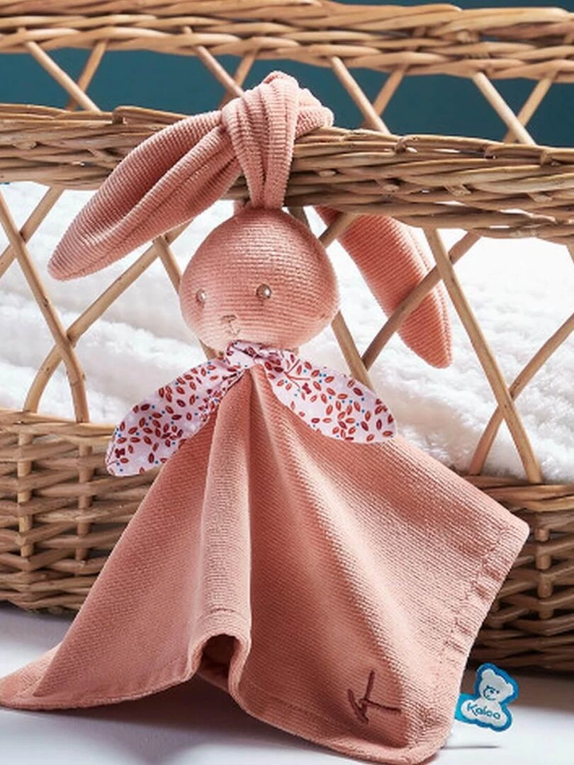 Doudou plat Lapinoo terracotta   N/A