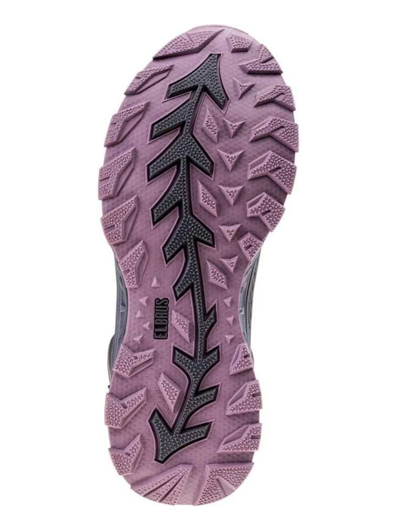 Elbrus   Baskets hautes HIXON   Noir Violet