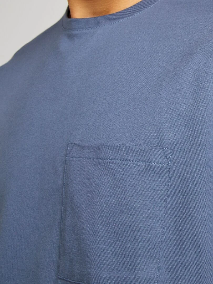 T shirt basique   BLEU