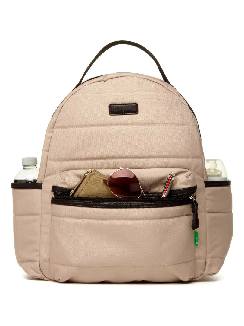 Sac à dos à langer Lola eco quilt beige   Beige