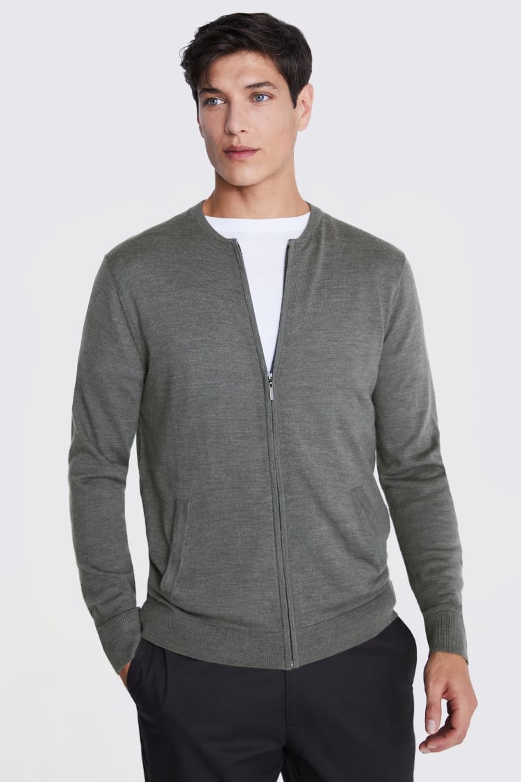 White Merino Mock-Neck Jumper   Buy Online at Moss