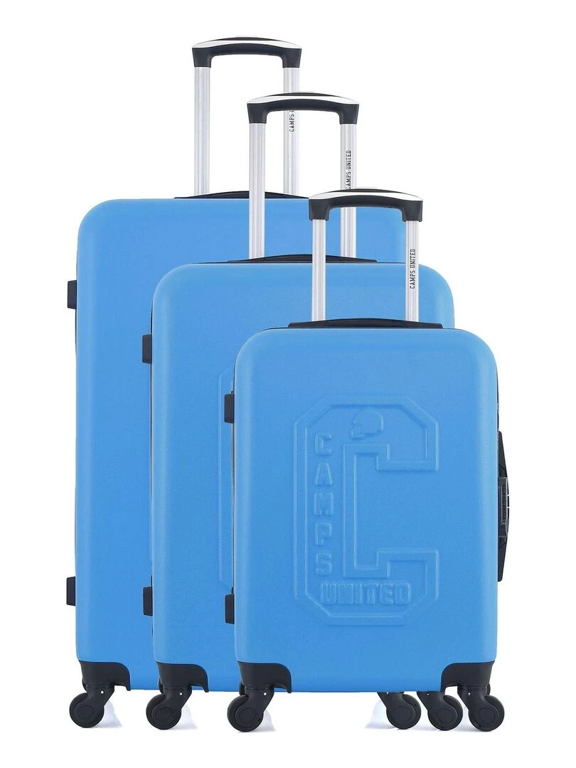 CAMPS UNITED SET DE 3 VALISES UCLA Bleu