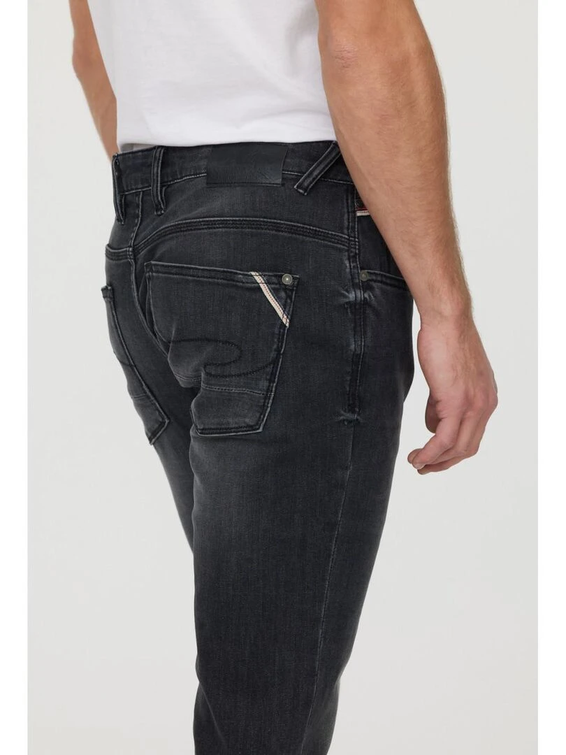 Lee Cooper   Jean coton straight LONGJOHN   Noir