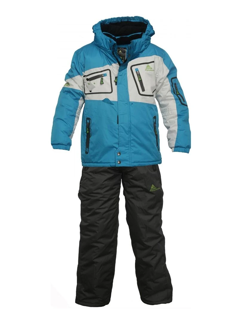 Ensemble de ski garçon ECISOLA PEAK MOUNTAIN Bleu Gris