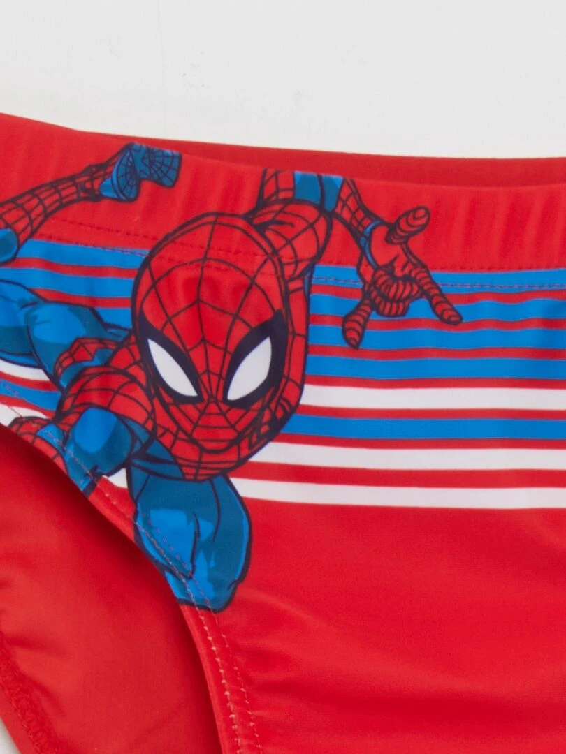 Slip de bain 'Spiderman'   Rouge