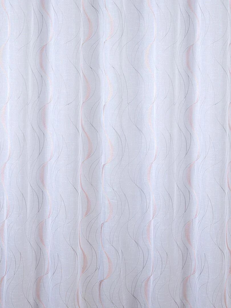 Paire de voilage classique   Rose clair