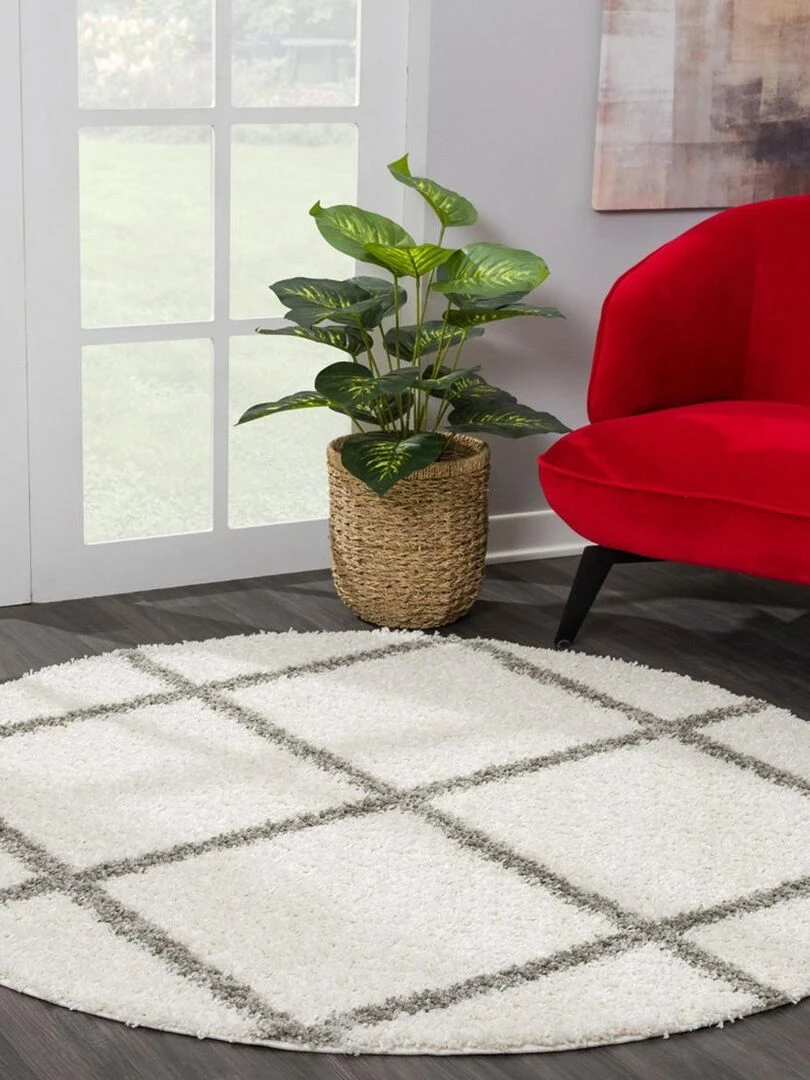 Tapis shaggy SG MADRAG   Ecru