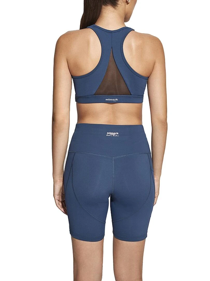 Short de sport Tech ST4   Bleu