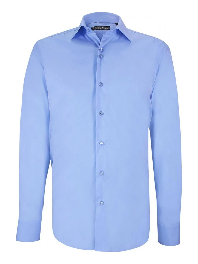 Chemise classique coupe droite CLAMICA Bleu
