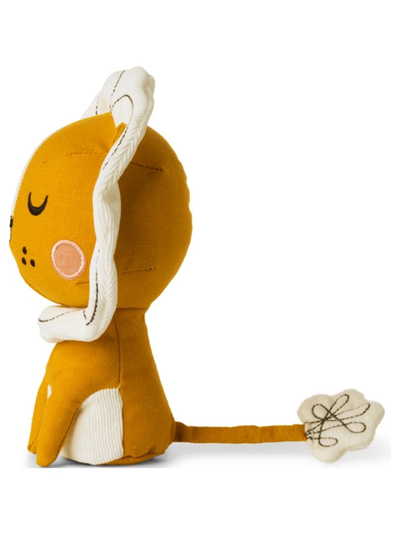 Coffret peluche lion (18 cm)   Jaune