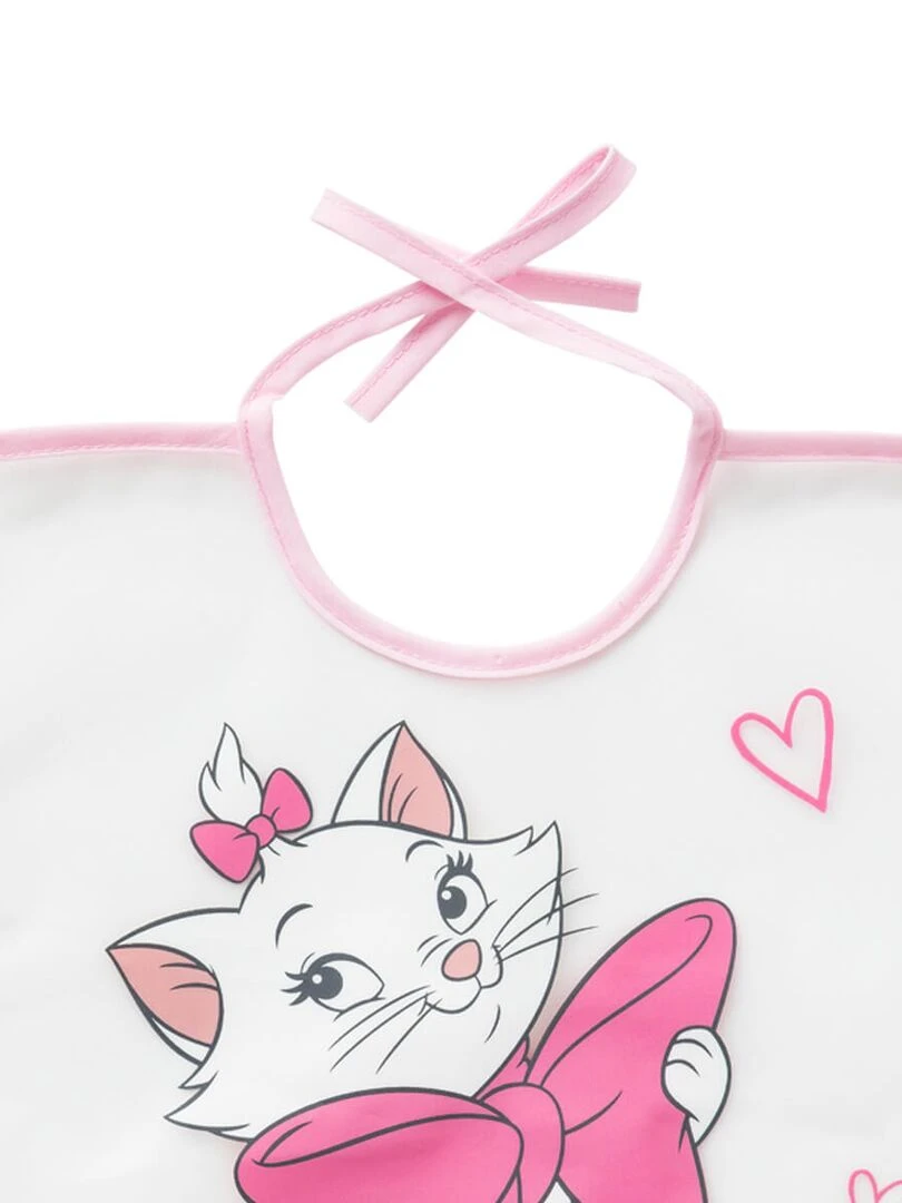 Bavoir imperméable Marie   6 mois   Rose