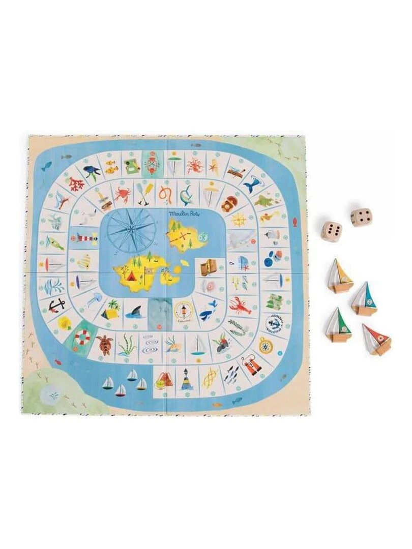 Jeu de l'oie de l'explorateur Le Jardin du Moulin N/A