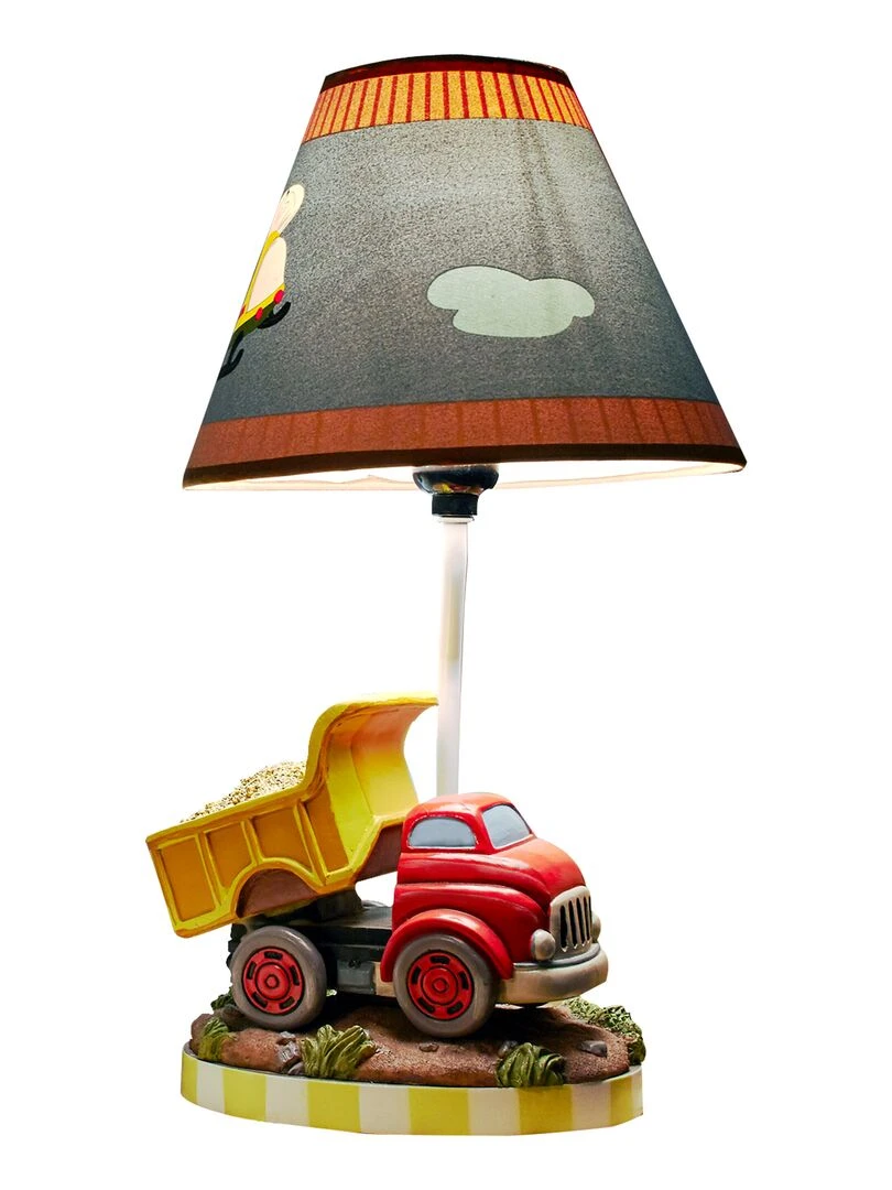 Lampe à poser enfant Transportation chevet bureau chambre bébé garçon TD 0035AE Bleu