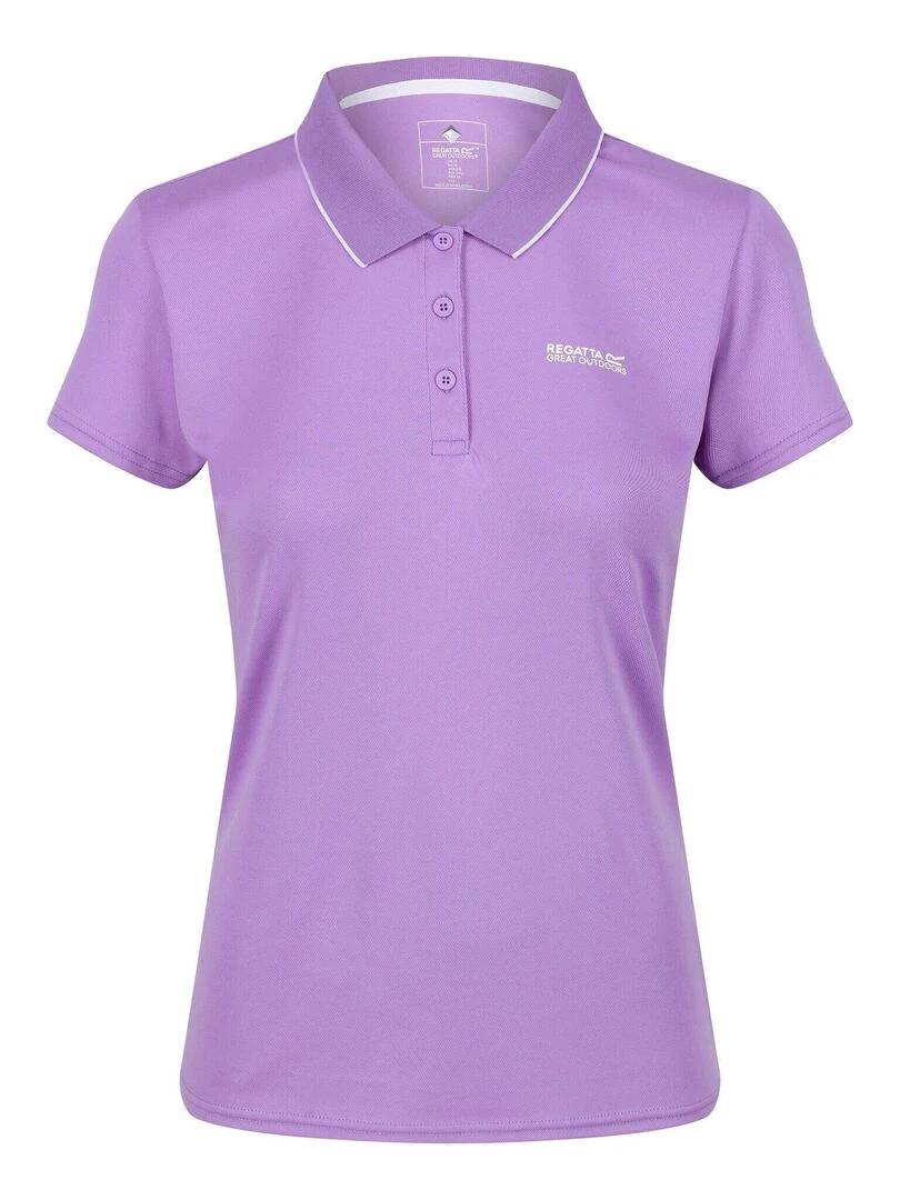 Regatta Polo manches courtes MAVERICK Violet clair