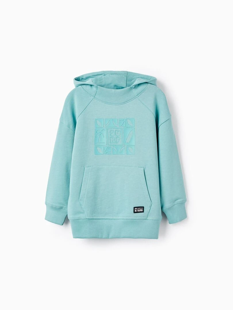 Sweat à capuche en coton pour garçon 'Surf' NO DRAMA IN THE BAHAMAS Bleu