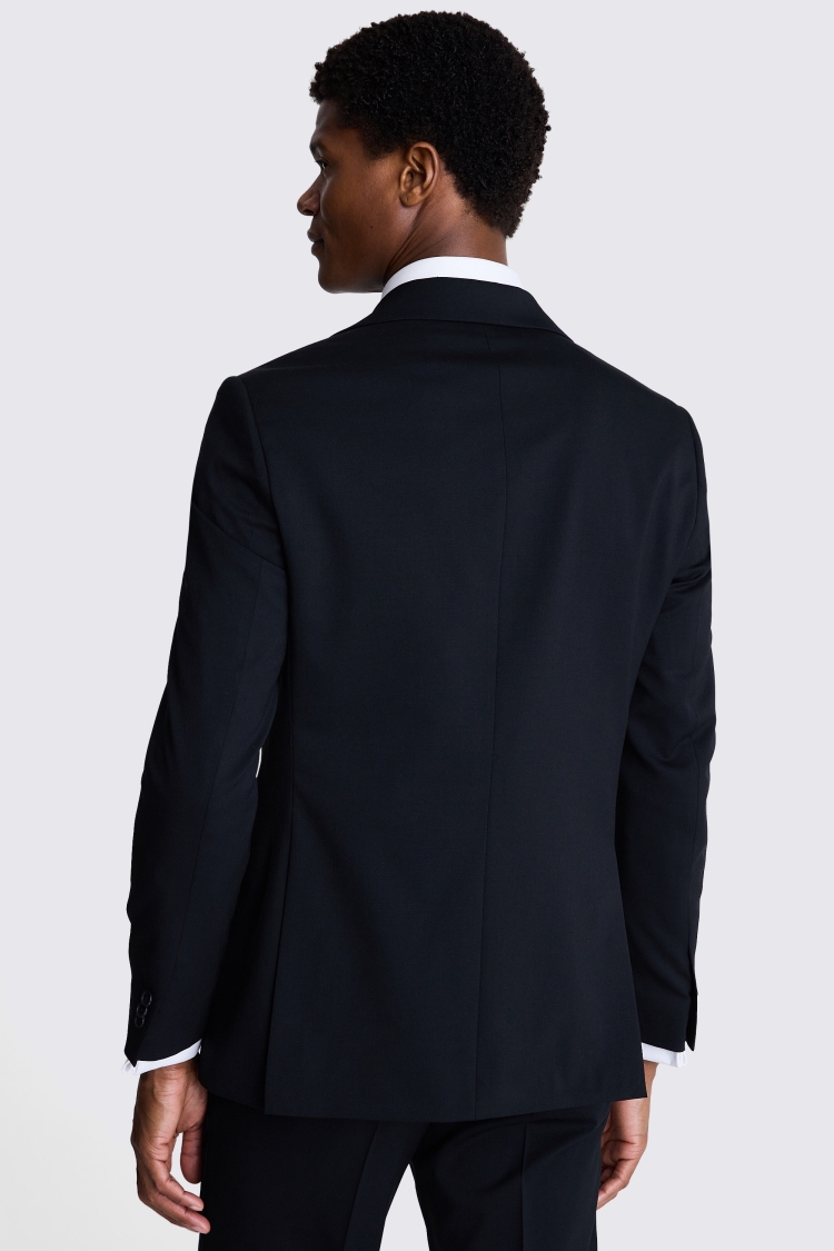 Ted Baker Tailored Fit Black Twill Jacket   Buy Online at Moss