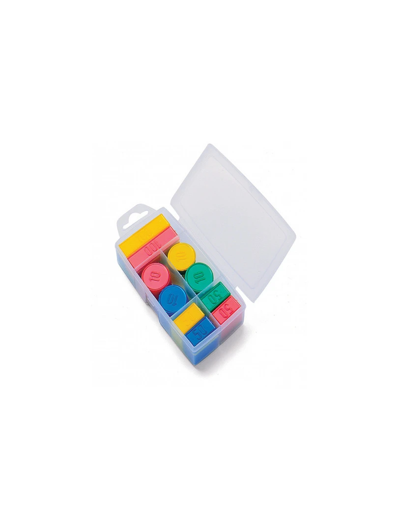 Boite 100 Jetons En Plastique N/A