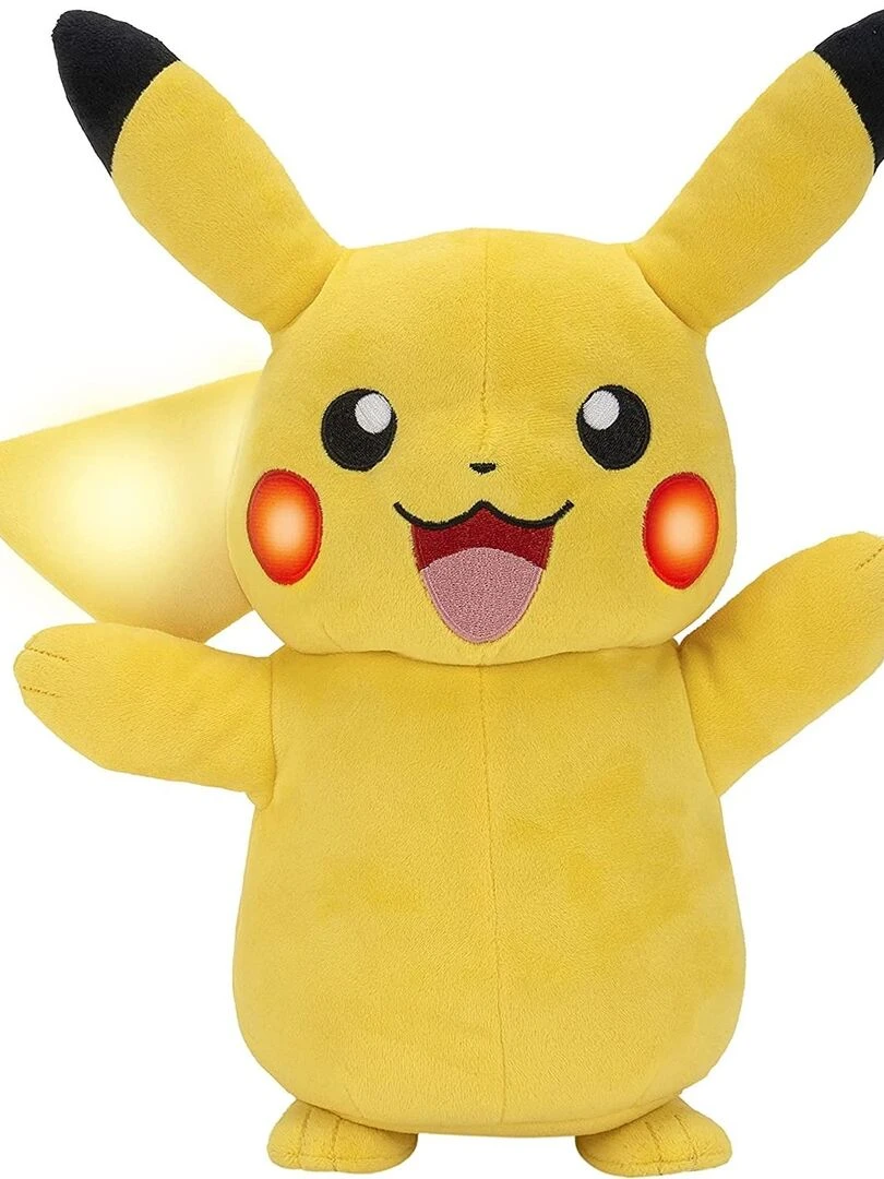 Pikachu en peluche Deluxe avec son  lumières et mouvements   N/A