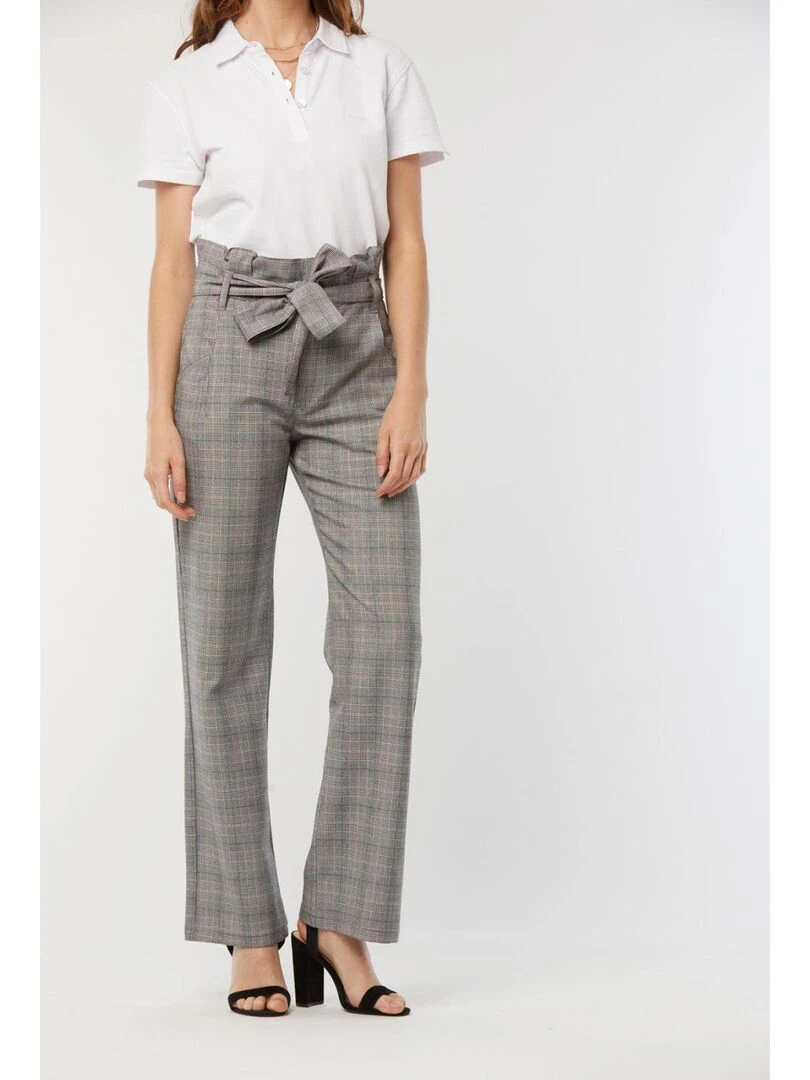Lee Cooper   Pantalon polyester flair GINA   Gris
