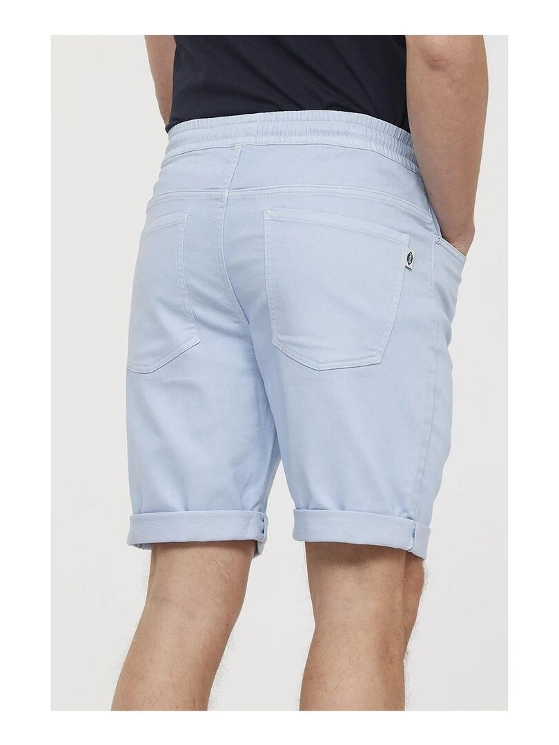 Lee Cooper   Short coton regular NAZRA   Bleu gris