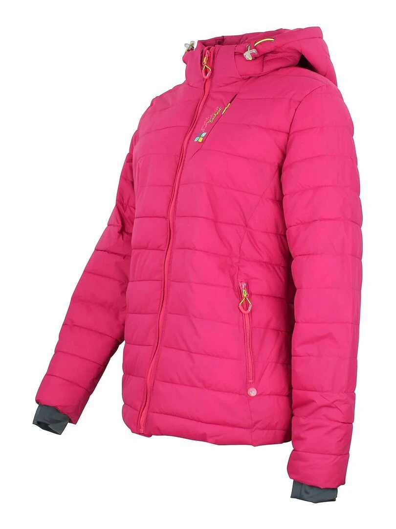 Doudoune de ski femme APTI   PEAK MOUNTAIN   Rose fushia