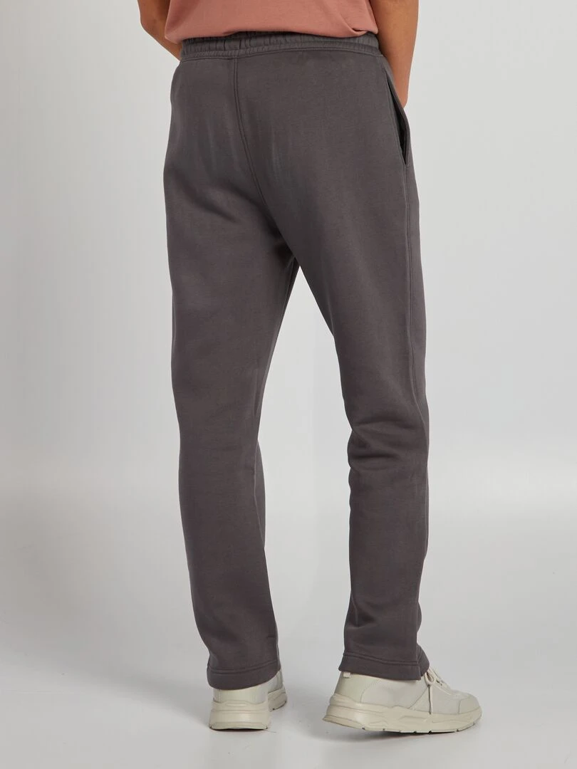 Jogging en molleton   gris