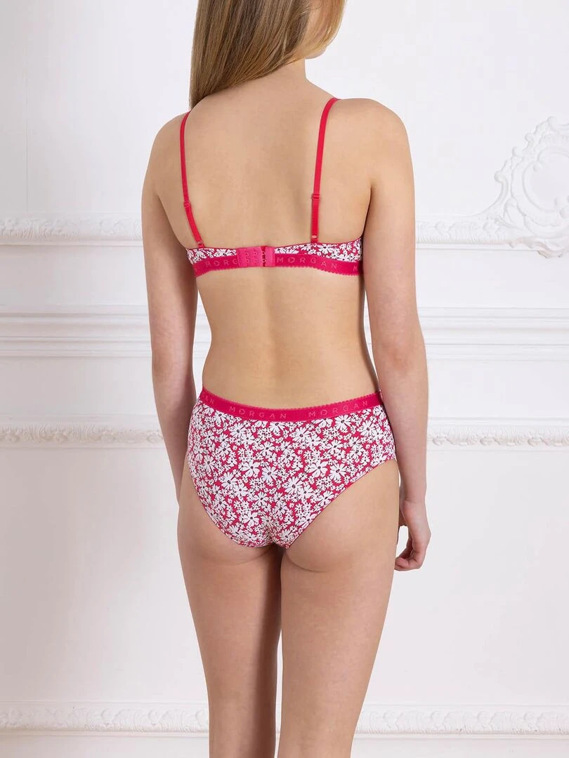 Soutien gorge sans armatures souple GABY   Morgan Junior   Rose