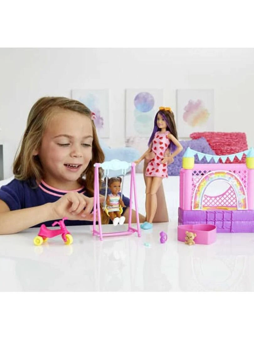 Coffret Barbie Skipper Aire De Jeu   N/A