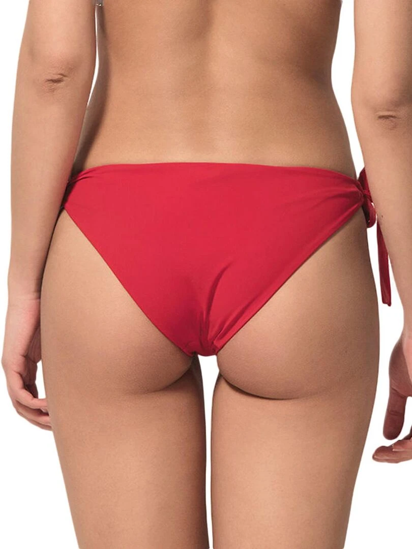 Bas maillot de bain à nouettes Blue Sense rouge Rouge
