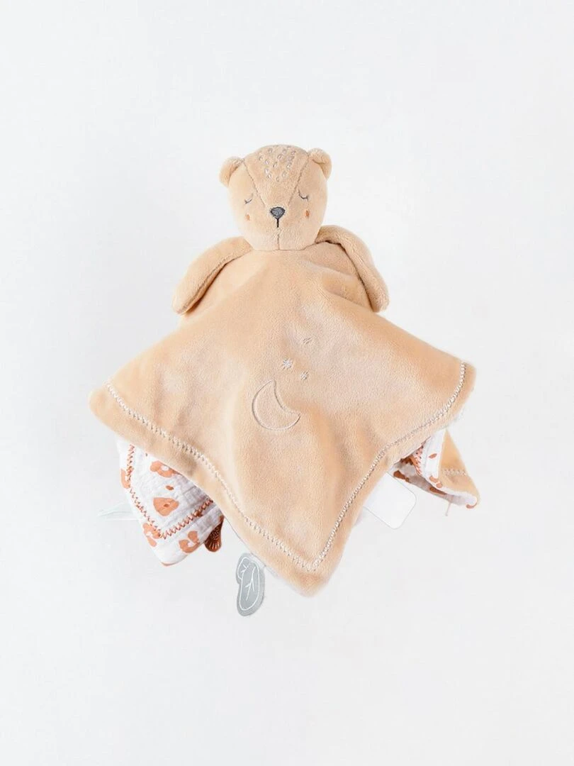 Doudou jour & nuit Kendi beige/écru Beige