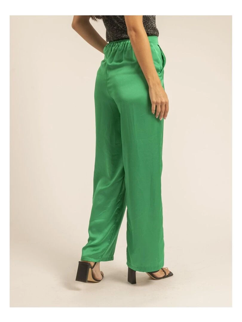 Pantalon fluide EDUARDA Vert