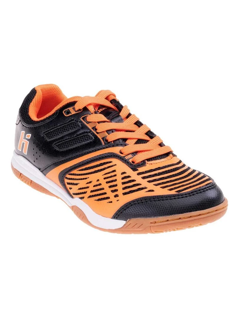Huari Chaussures de foot JORDI Noir Orange