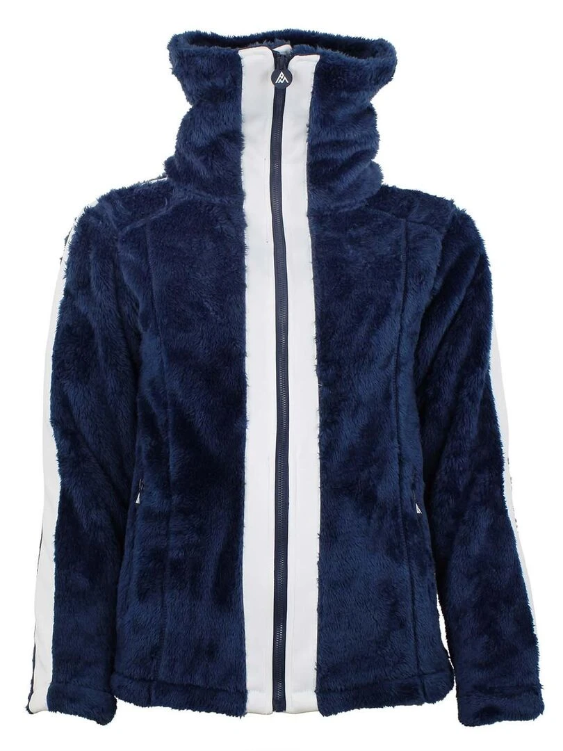 Blouson polaire femme AREVA   Bleu marine