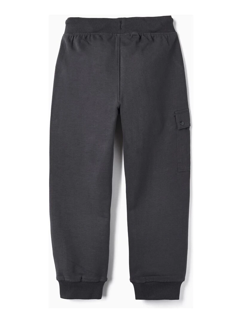 Pantalon de Survêtement en Coton pour Garçon 'Ready for More' GREAT GOALS GREAT WORLD Gris foncé