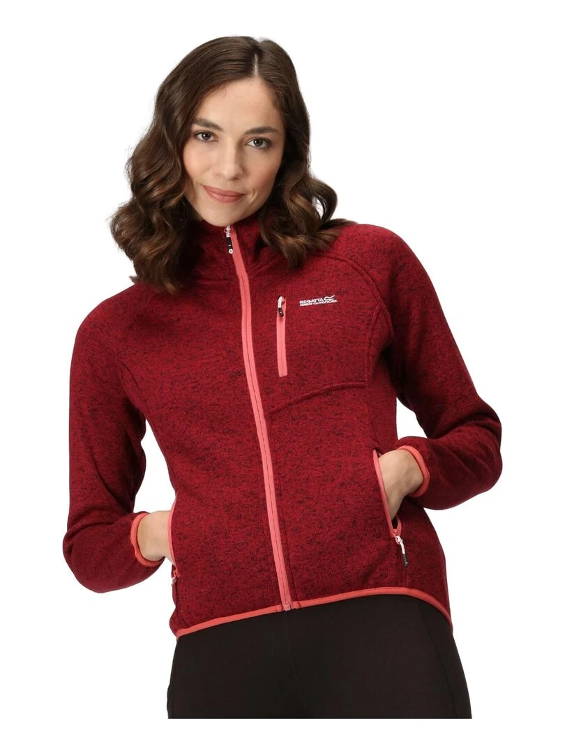 Regatta   Veste polaire NEWHILL   Rouge foncé