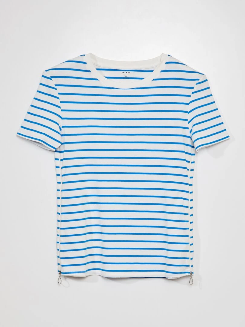 Tee shirt marinière So Easy Bleu/blanc