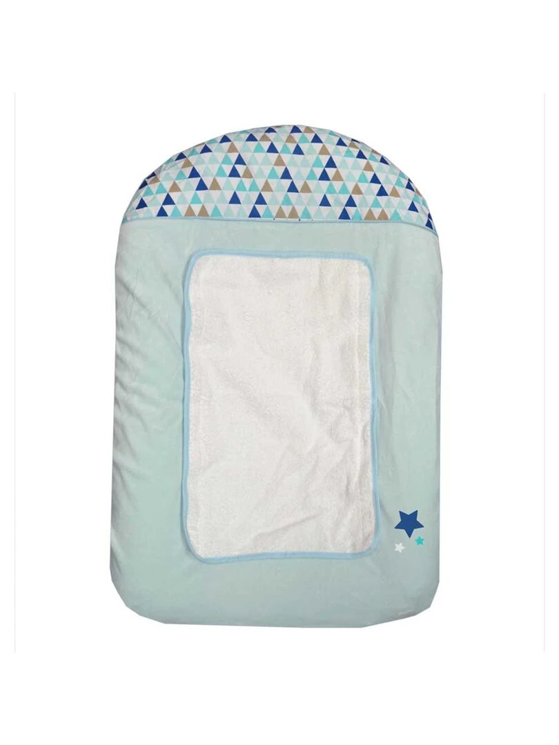 Matelas à langer avec housse Baby Star Bleu céladon
