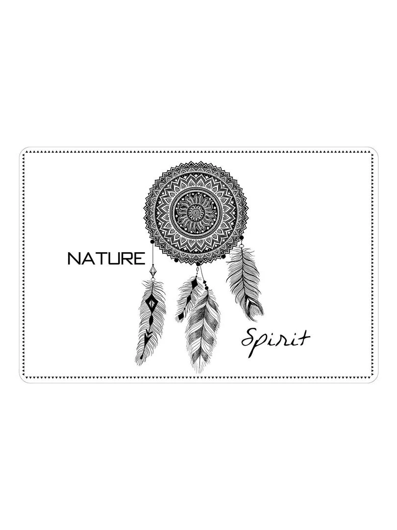 Set de table opaque Attrape Reves Nature Spirit Blanc