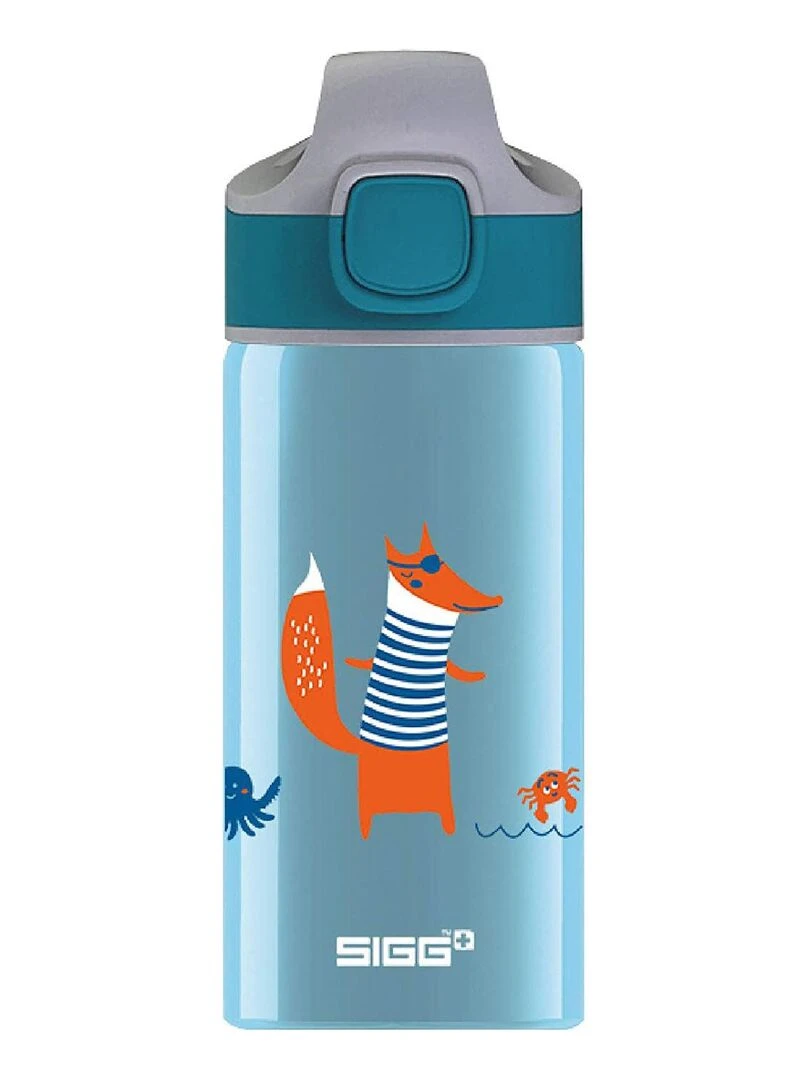 Gourde pour enfant en aluminium Renard 0 4L Bleu