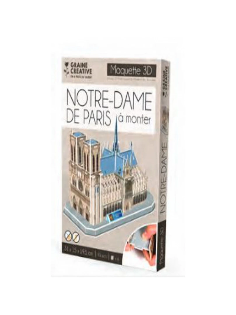 Puzzle maquette Notre Dame   N/A