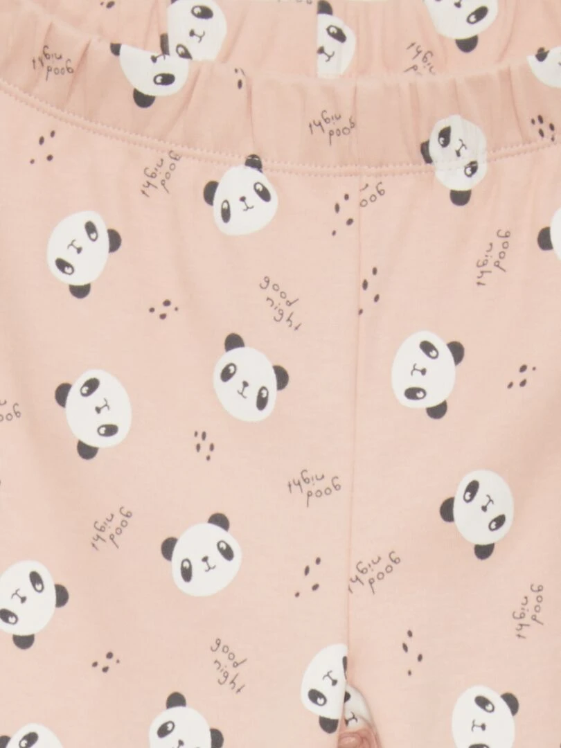 Pantalon avec ouverture à pressions   So Easy   Rose
