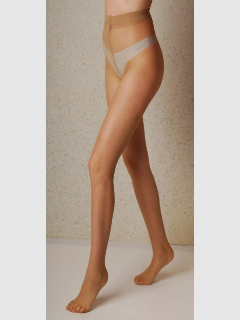 Permaneo 20den Collants Pas De Fil Beige