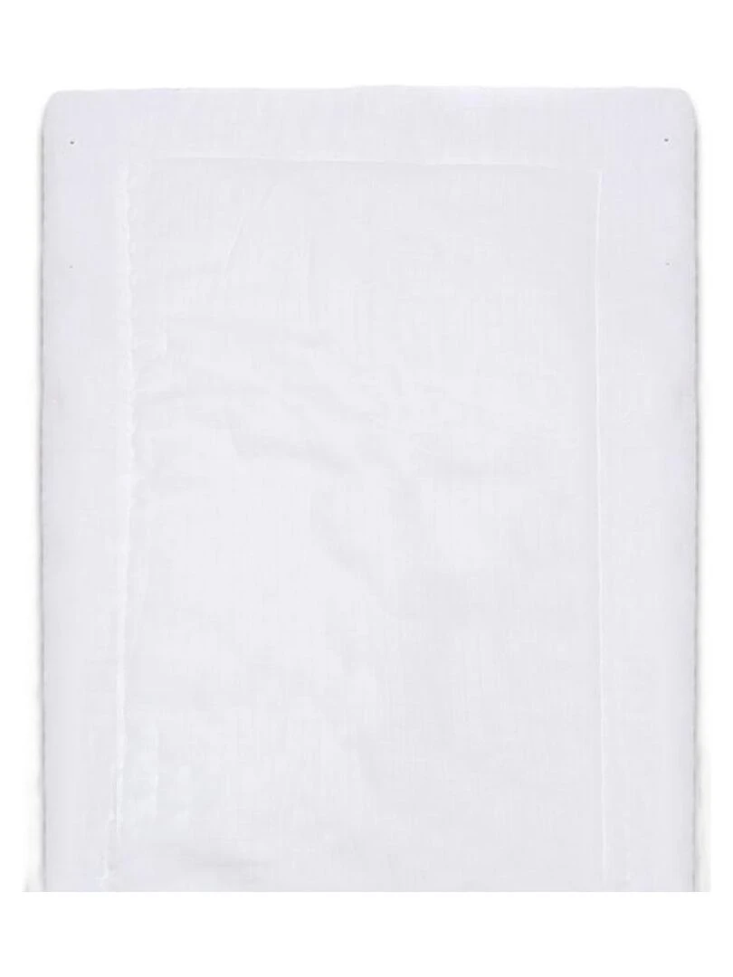 Edredon en Coton Bio Blanc Blanc
