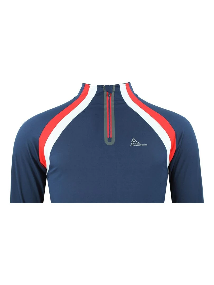 Top technique homme CRANIUM   PEAK MOUNTAIN   Bleu marine