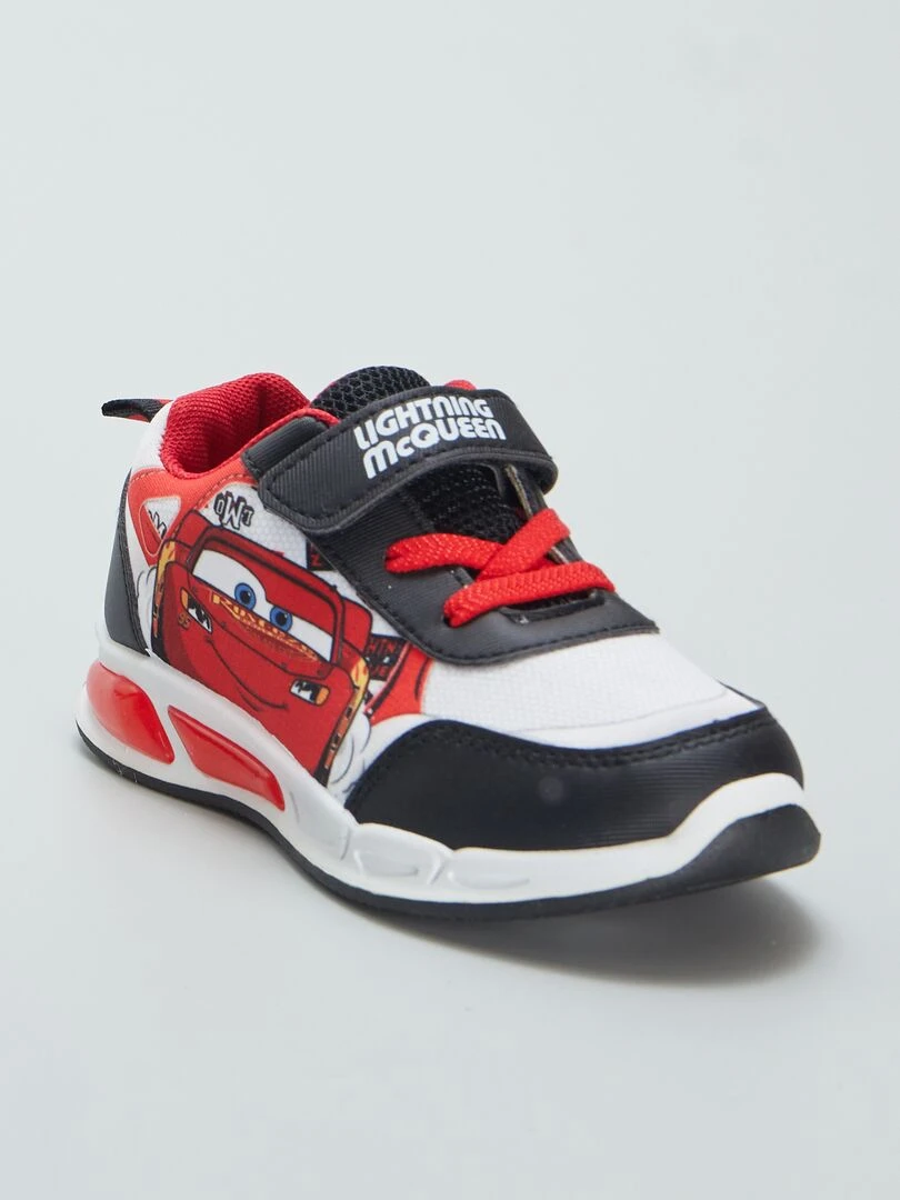 Baskets lumineuses 'Cars' Rouge/noir