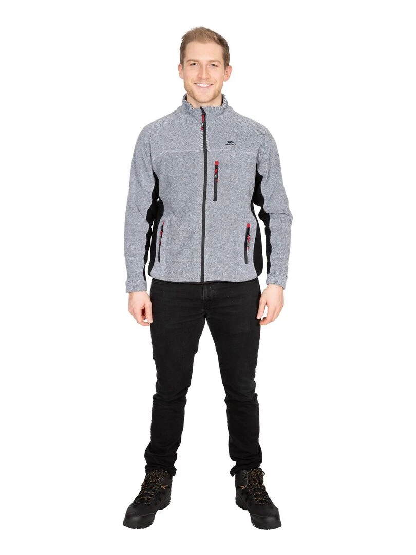 Trespass   Veste polaire JYNX   Gris Blanc